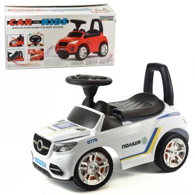 Машина-каталка MB Полиция (белая), CP 2-002-W-U Машина-каталка MB Полиция (белая), CP 2-002-W-U