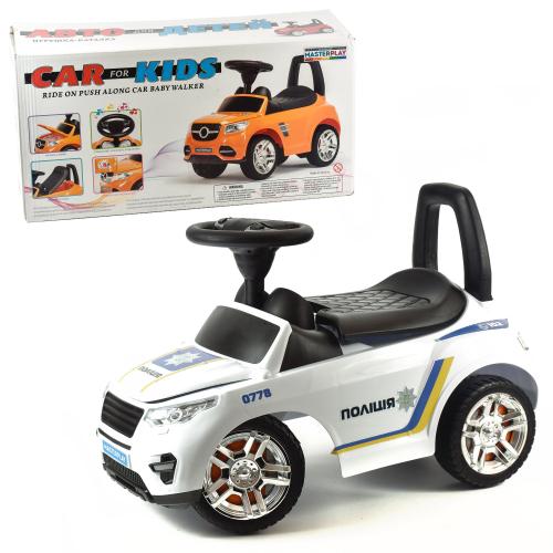 Автомобиль толокар "Полиция", CP 2-006-W-U