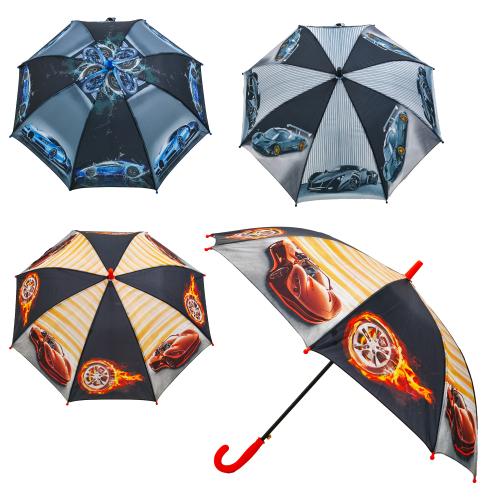 Парасолька дитяча для хлопчика "Тачки", 143-60