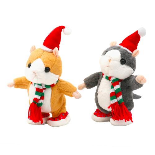 Хом'як-повторун новорічний , в кульку, EF 18-2