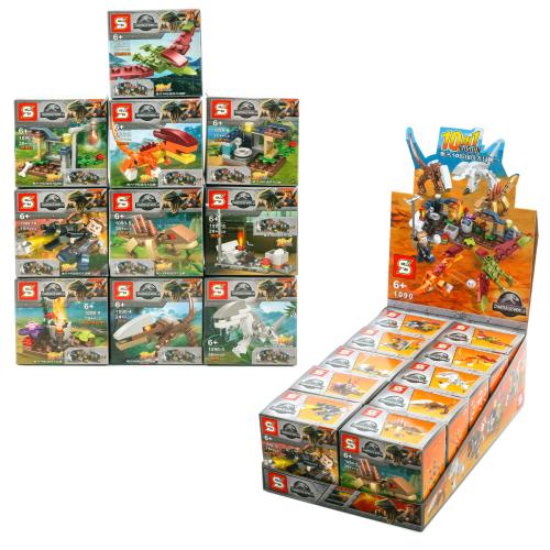 Конструктор JW, строение/животное/фигурка, от15 деталей, SY1090