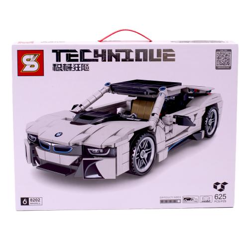 Конструктор SLUBAN, 625 деталей, 8202