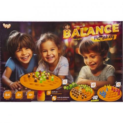 Розвиваюча настільна гра "Balance Monkey", ДТ-БИ-07106