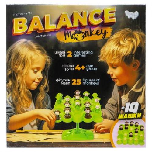 Розвиваюча настільна гра "Balance Monkey", ДТ-БИ-07104