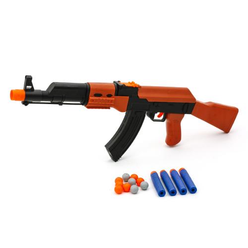 Автомат 50см, м'які кулі 4шт, кульки 10шт, YX008