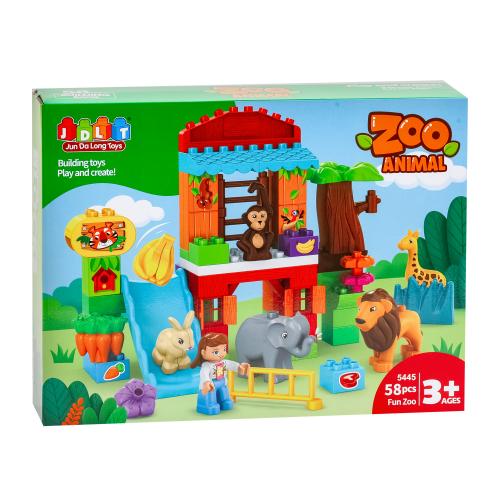 Конструктор JDLT "Зоопарк", JDLT 5445