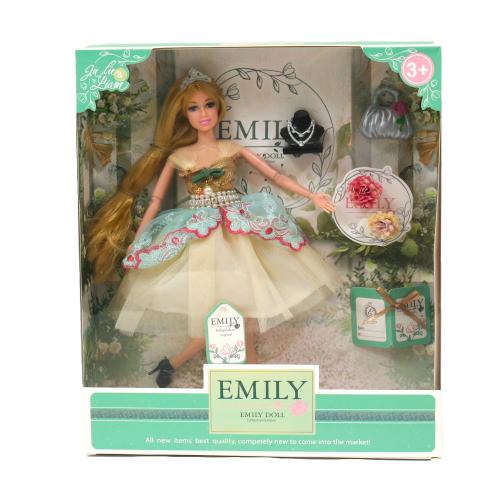 Кукла "Emily" с аксессуарами, шарнирная, QJ088A Кукла "Emily" с аксессуарами, шарнирная, QJ088A