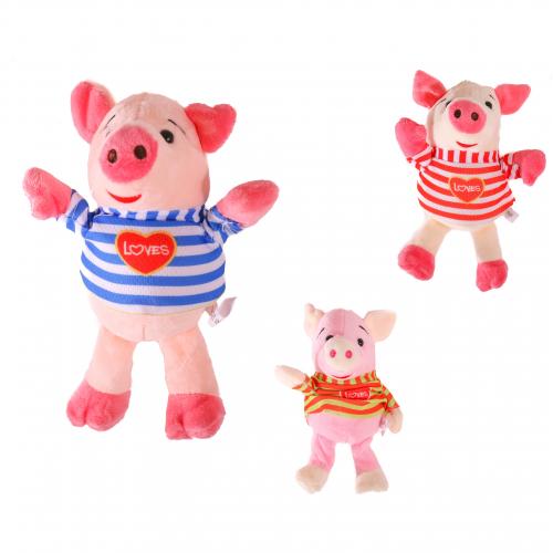 М'яка іграшка "Свинка", на присосці, 3 кол, в пакеті, MP 1698 М'яка іграшка "Свинка", на присосці, 3 кол, в пакеті, MP 1698