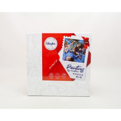 Набір для розпису по номерах. "Блакитні танцівниці © Едгар Дега" 40х40см, ID-KHO4847 Набір для розпису по номерах. "Блакитні танцівниці © Едгар Дега" 40х40см, ID-KHO4847