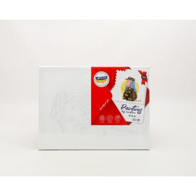 Набір для розпису по номерах. "Пухнастий порятунок" 30х40см, ID-KHO4891 Набір для розпису по номерах. "Пухнастий порятунок" 30х40см, ID-KHO4891