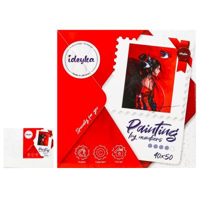 Набір для розпису по номерах. "Небесна принцеса" 40х50см, ID-KHO4953 Набір для розпису по номерах. "Небесна принцеса" 40х50см, ID-KHO4953