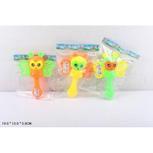 Брязкальце у ручку. 3 кольори мікс, пакет, 630A