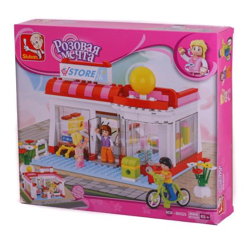 Конструктор SLUBAN Рожева мрія, M38-B0529 Конструктор SLUBAN Рожева мрія, M38-B0529