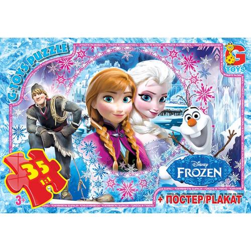 Пазлы из серии "Frozen", 35 элементов, GP-FR012