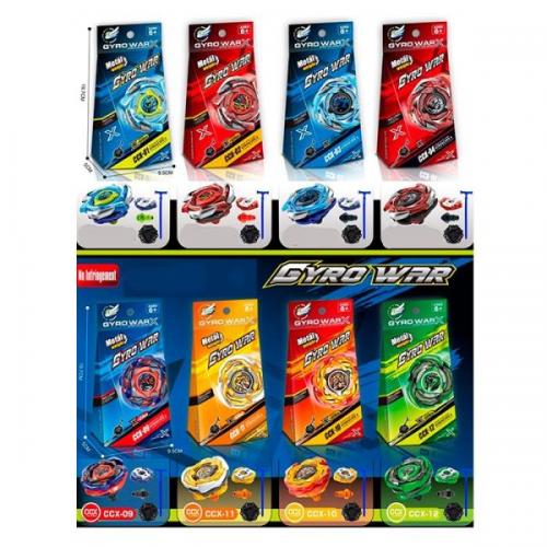 Дзига BBL (5см, метал+пластик), на запуску, мікс видів, в кор-ці, YY002-YY014