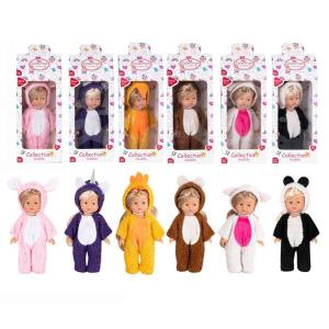 Лялька у костюмі, 20см, 6 видів, в кор-ці