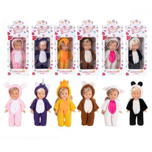 Лялька у костюмі, 20см, 6 видів, в кор-ці, 8855-7