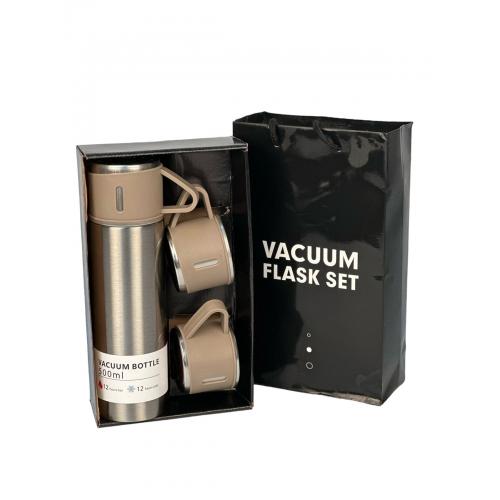 Дорожній набір "Термос та чашки", 180-1