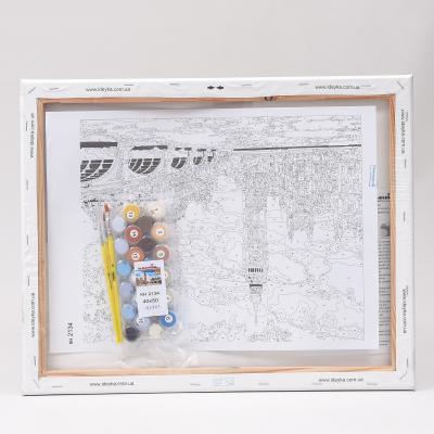 Набор для росписи по номерам "Осенний Лондон", 40х50 см, ID-KHO2134