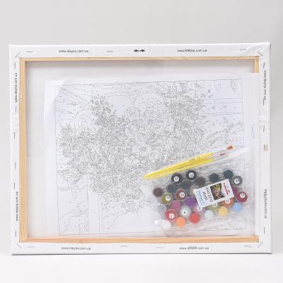 Набор для росписи по номерам "Родной край", 40х50 см, ID-KHO2212