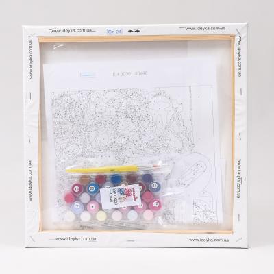 Набор для росписи по номерам "Love", 40х40 см, ID-KHO3030 Набор для росписи по номерам "Love", 40х40 см, ID-KHO3030