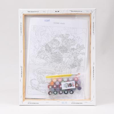 Набор для росписи по номерам "Аромат любви", 40х50 см, ID-KHO3068