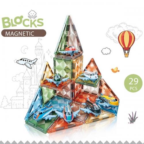 Конструктор магнітний Magnetic DIY 29 ел. Літаки, СН1212 Конструктор магнітний Magnetic DIY 29 ел. Літаки, СН1212