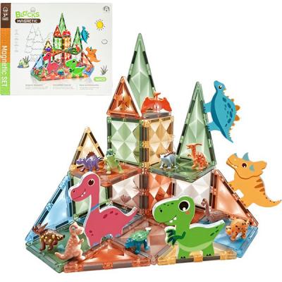 Конструктор магнітний Magnetic DIY 36 ел. Динозаври