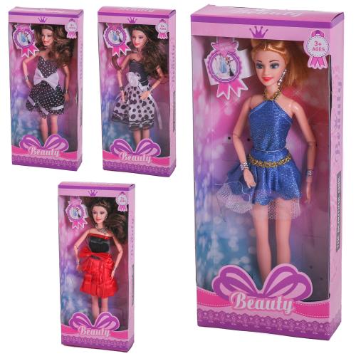 Лялька 28 см, шарнірна, мікс видів, в кор-ці, 024 Лялька 28 см, шарнірна, мікс видів, в кор-ці, 024