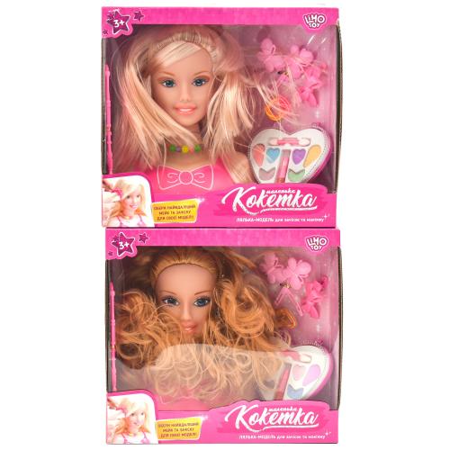 Голова для зачісок, 2 види, в кор-ці, 198