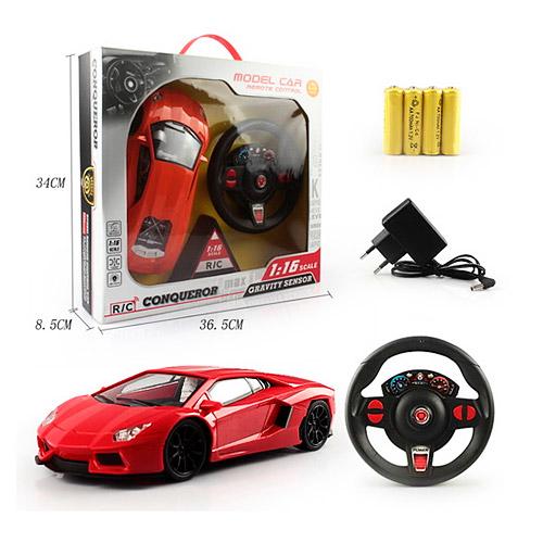 Спортивная машина, р/у, в кор-ке, JQ666-12A