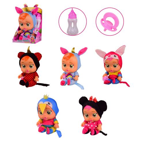 Пупс 5 видів,бутилочка,пустишка,короб, CB 8368