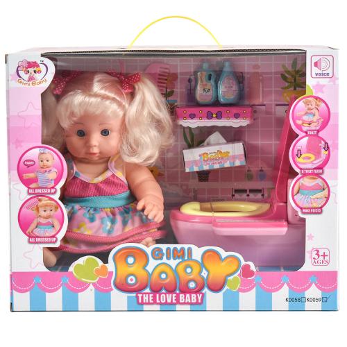 Пупс резиновый, K0059