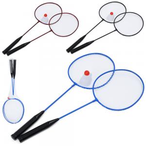 Бадмінтон ракетки 2шт, 1 волан 7см, 3 кольори, в сітці