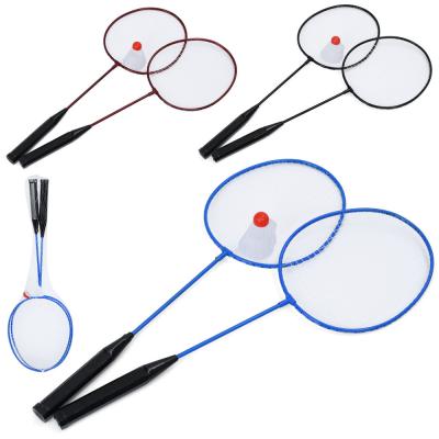 Бадмінтон ракетки 2шт, 1 волан 7см, 3 кольори, в сітці