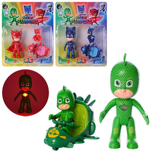 Набор фигурок, 3 вида, на листе, 19123