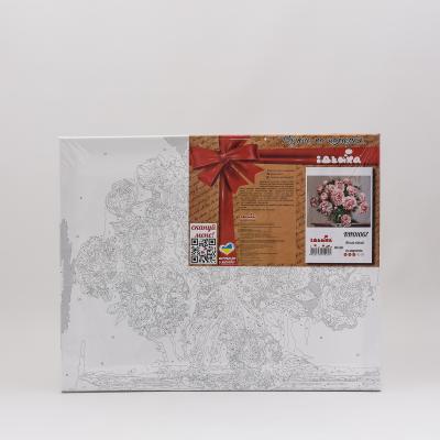 Набор для росписи по номерам "Нежные пионы", ID-KHO1067