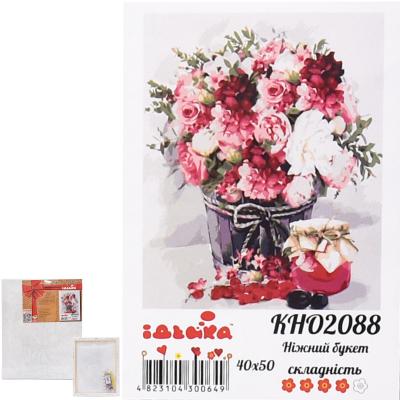 Набор для росписи по номерах "Нежный букет", ID-KHO2088