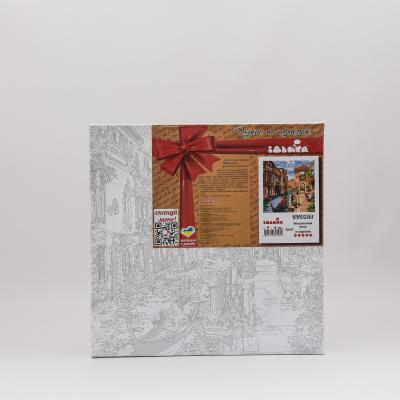 Набор для росписи по номерам "Венецианское утро", 40х40 см, ID-KHO2161