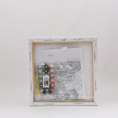 Набор для росписи по номерам "Венецианское утро", 40х40 см, ID-KHO2161