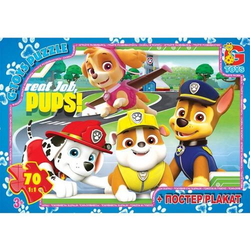 Пазлы из серии "Paw Patrol", 70 элементов, GP-PW0841