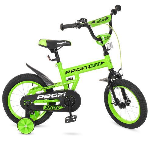 Велосипед PROF1 Driver, зелений, L14113