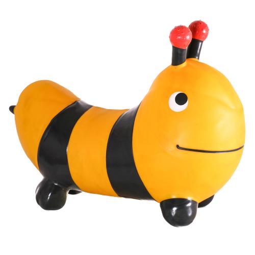 Прыгун резиновый, пчела, в кульке, MS 1570