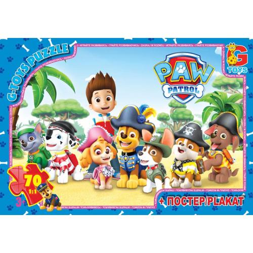 Пазлы из серии "Paw Patrol", 70 элементов, GP-PW0823