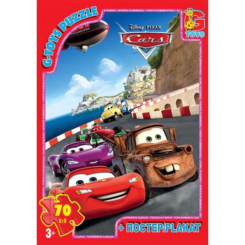 Пазлы из серии "Тачки", 70 элементов	, GP-Z10218