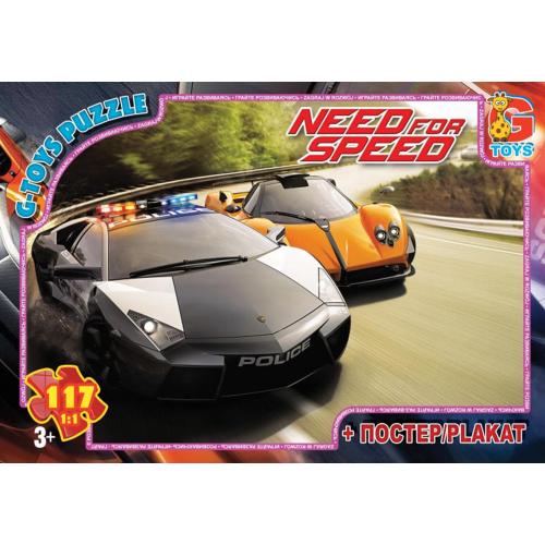 Пазлы из серии "Need for Speed", 117 элементов, GP-NFS03