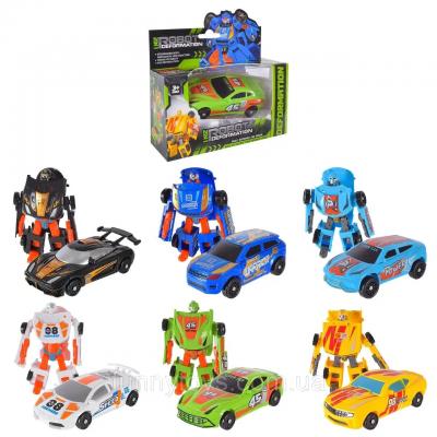 Трансформер 6 видів мікс,короб. 15,5*15*6см Трансформер 6 видів мікс,короб. 15,5*15*6см