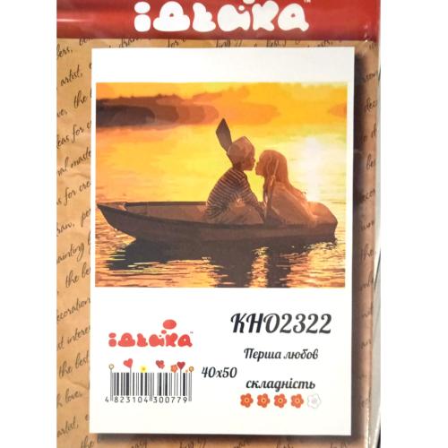 Набор для росписи по номерам "Первая любовь", 40х50 см, ID-KHO2322