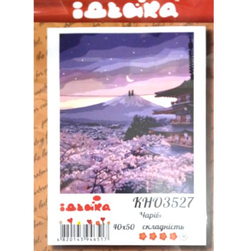 Набор для росписи по номерам "Волшебная пара", 40х50 см, ID-KHO3527