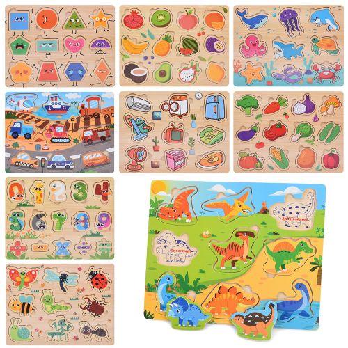 Дерев'яна іграшка Рамка-вкладиш, MD 0745